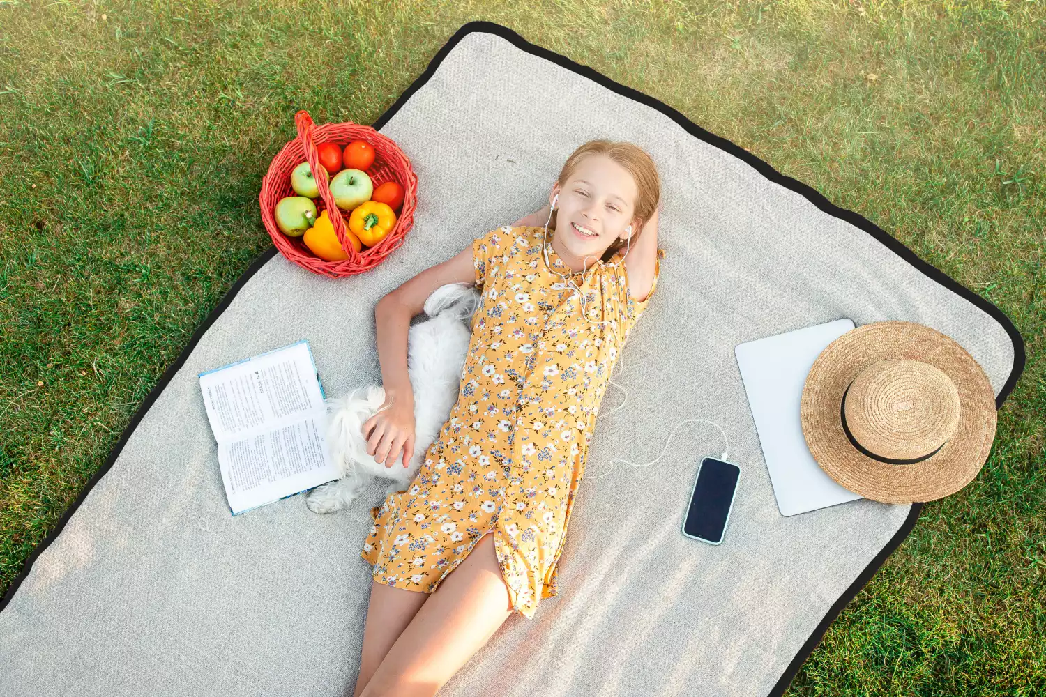 washable picnic blanket